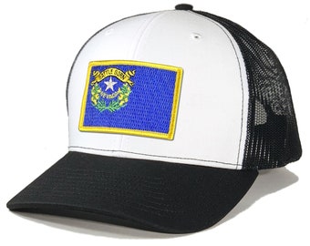 Homeland Tees Nevada Flag Patch Hat