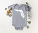 Homeland Tees Florida Home Bodysuit Baby Boy Girl Newborn Coming Home Outfit Shower Gift 