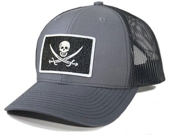 Homeland Tees Calico Jack Pirate Flag Trucker Hat