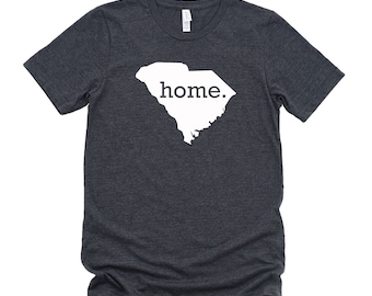 Homeland Tees South Carolina Home State T-shirt - Unisex