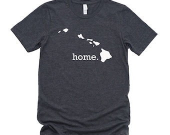 Homeland Tees Hawaii Home State T-Shirt - Unisex