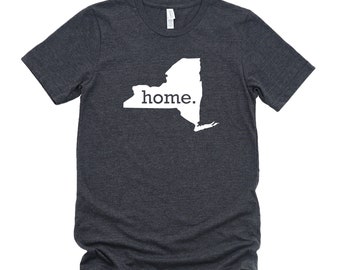 Homeland Tees New York Home State T-shirt - Unisex