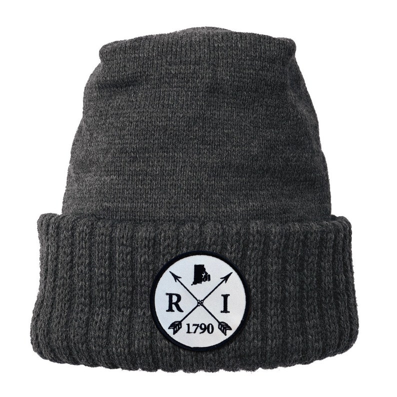 Homeland Tees Rhode Island Arrow Patch Cuff Beanie