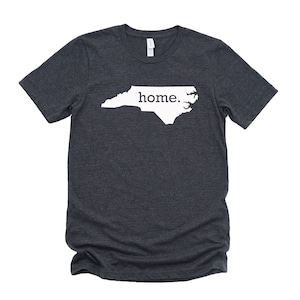 Homeland Tees North Carolina Home State T-Shirt - Unisex