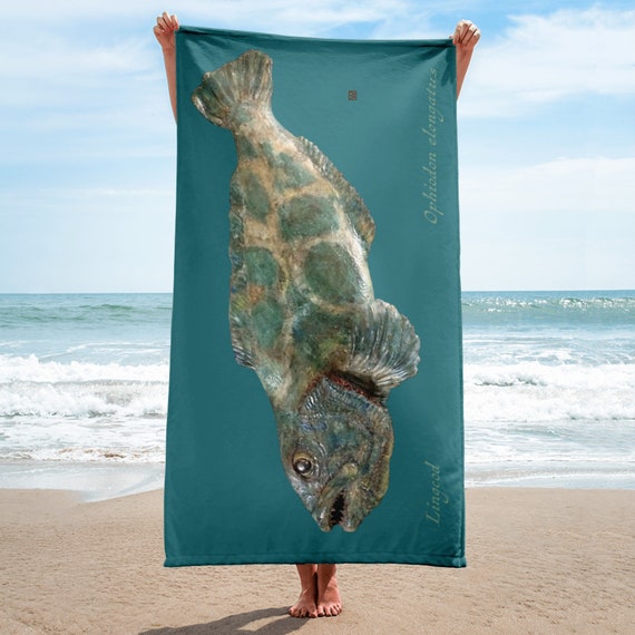 Fish cheap beach towel