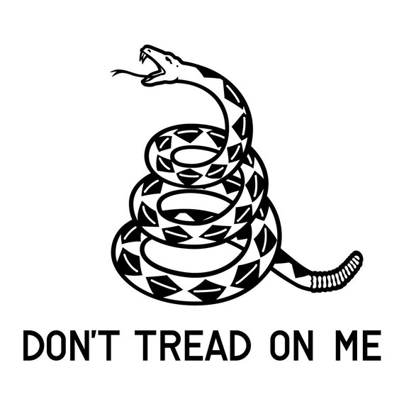 Svg Gadsden Flag Ai Window Decal Dxf Dont Tread On Me Eps Drawing Drafting Craft Supplies Tools