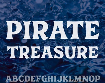 Pirate Treasure - Font - OTF