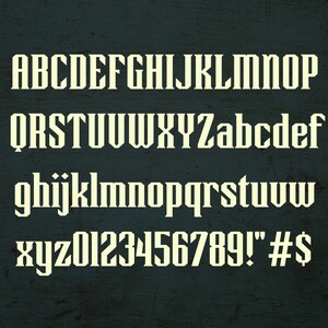 Laguna Creek font Regular Bold OTF image 4