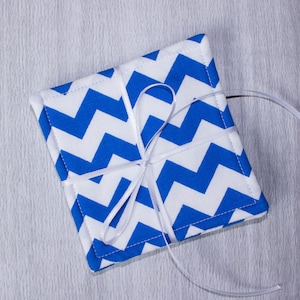 Blue Cloth Coasters - Cloth Coasters - Fabric Coaster Set