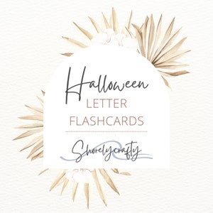 Halloween Letter Flashcards