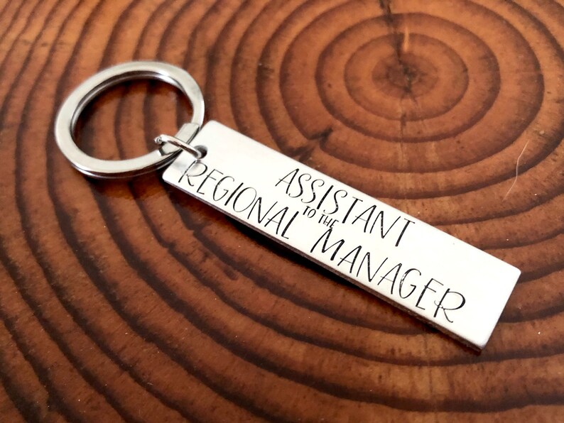 Assistant To The Regional Manager Office Keychain