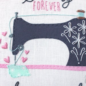 Sewing Machine PDF Hand Embroidery Pattern image 4