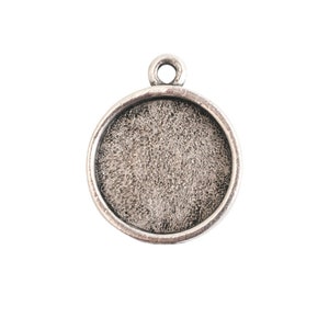 Kit de collier de broderie de mini cercle, pendentif de broderie et étiquette image 2
