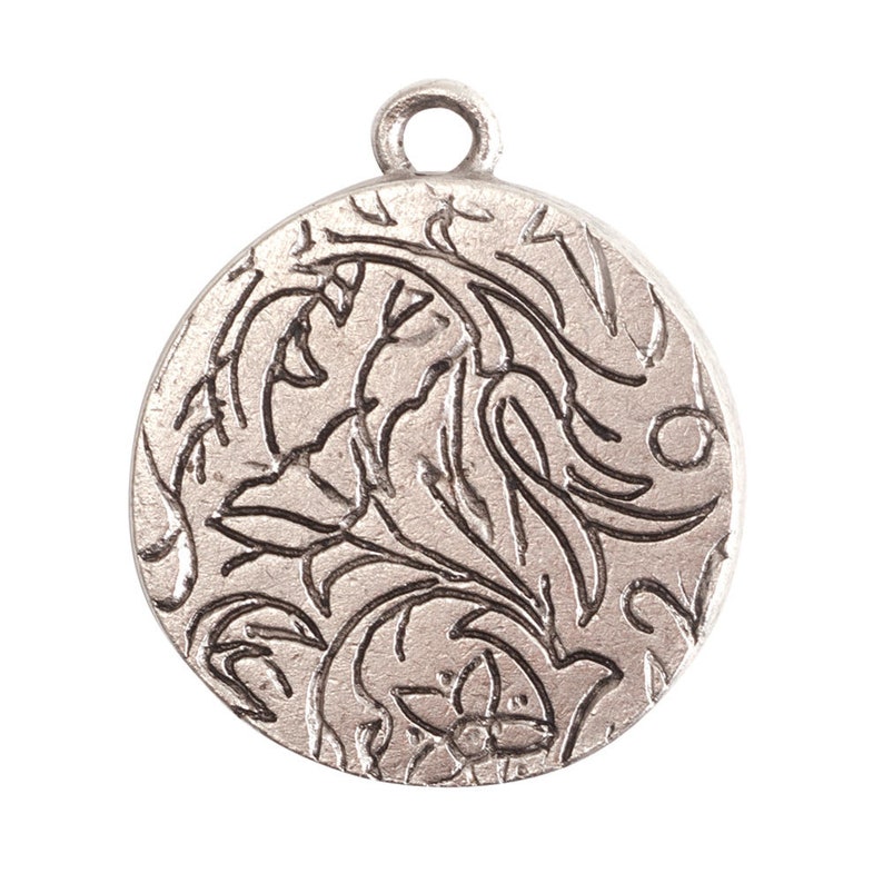 Medium Circle Embroidery Pendant Frame Kit Embroidery Pendant Etsy