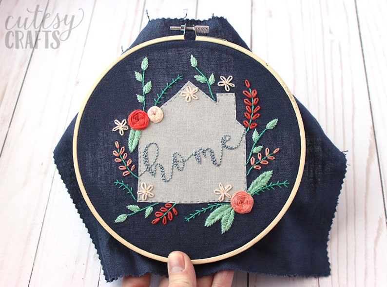 Home PDF Hand Embroidery Pattern image 4