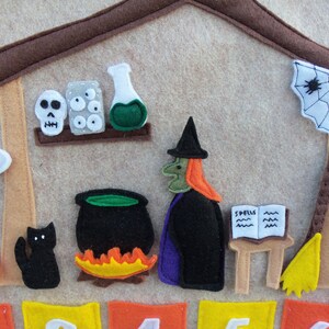 Build-A-Scene Halloween Countdown Calendar PDF Pattern image 4