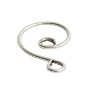 Swirl Ornament Hook for Embroidery Jewelry image 5