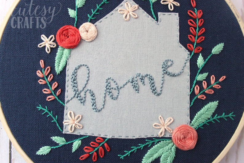 Home PDF Hand Embroidery Pattern image 2