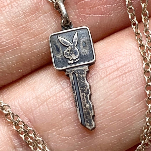 Playboy bunny key necklace clearance