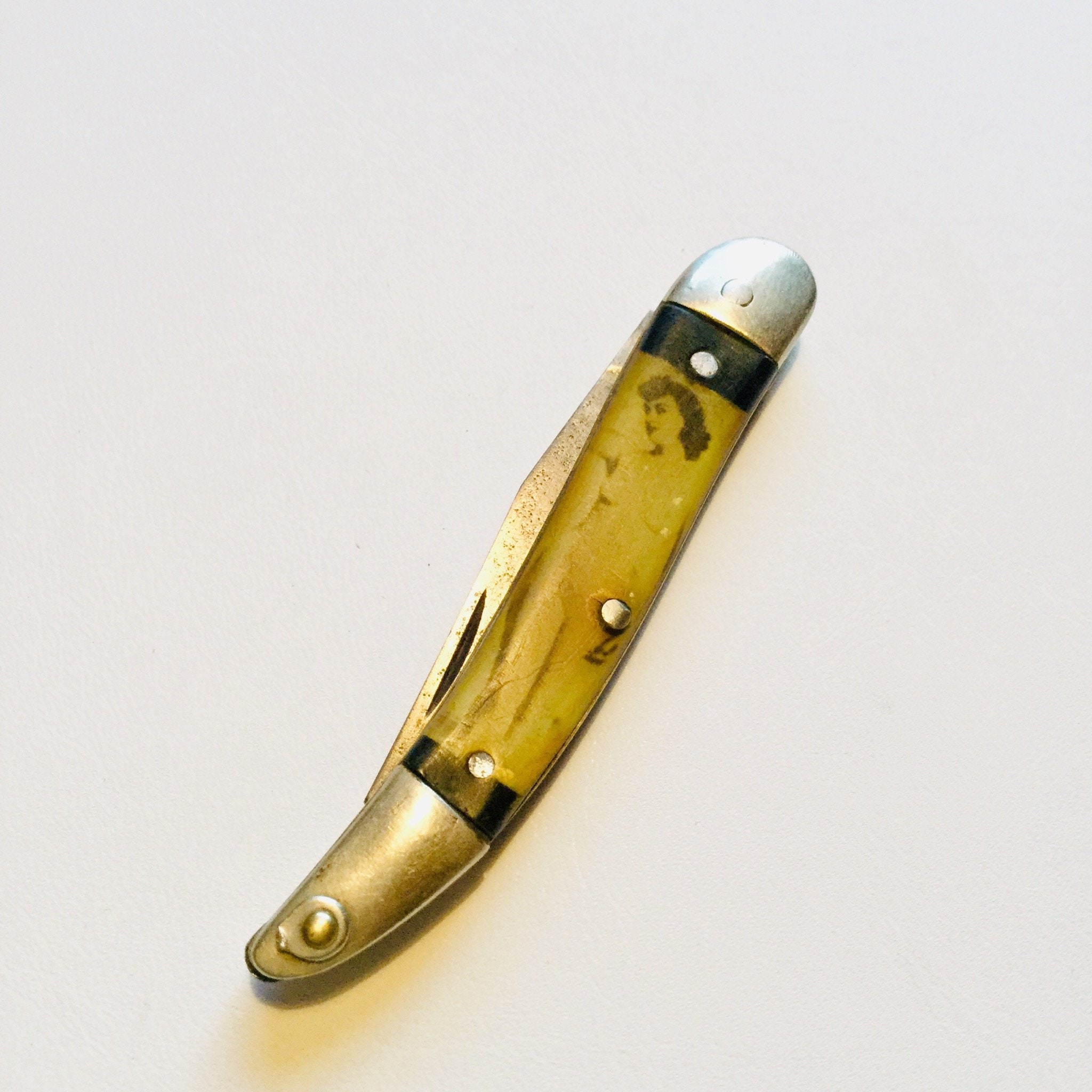 Vintage Pin Up Girl knife risque play boy pocket knife Etsy