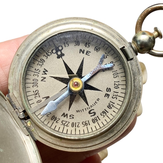 Antique Wittnauer Compass, US, Engineering, Pendan