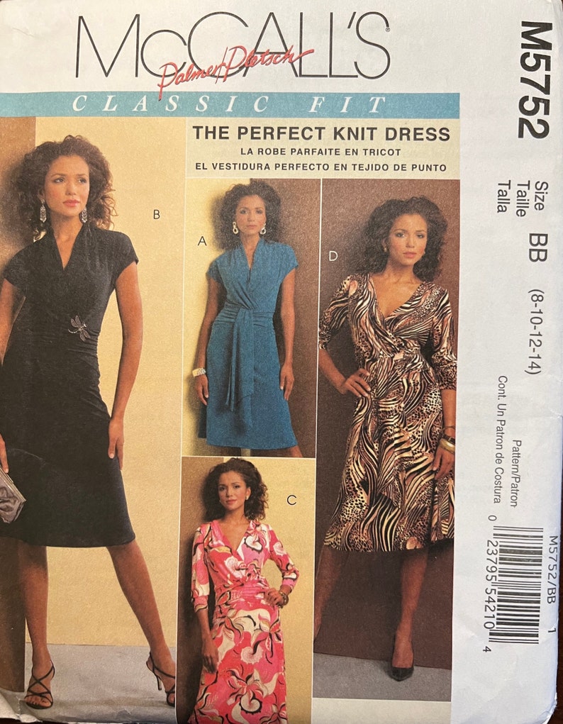 Mccall's Patterns Palmer Pletsch Classic Fit/pattern Etsy