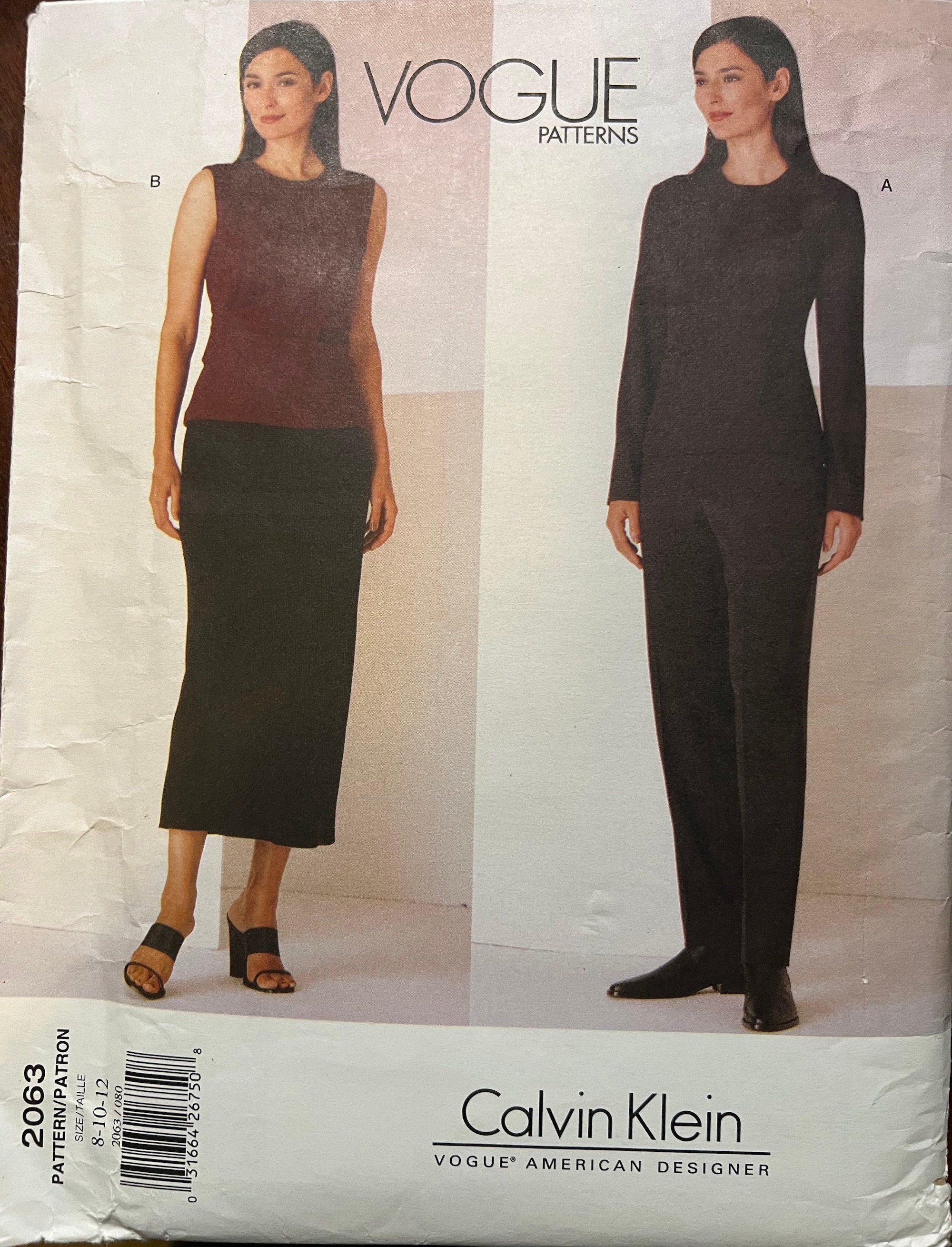 43+ Designs Vogue Sewing Pattern Calvin Klein