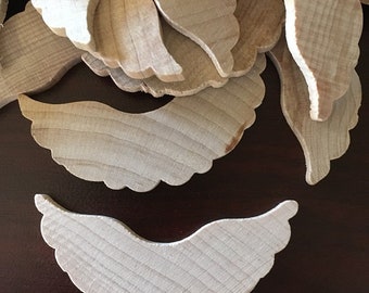 Gold Card One Piece Christmas Angel Wings for Crafts Pack of 4 SALE