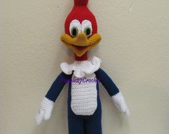 Crochet Woodpecker Pattern (PDF) - Instant Download