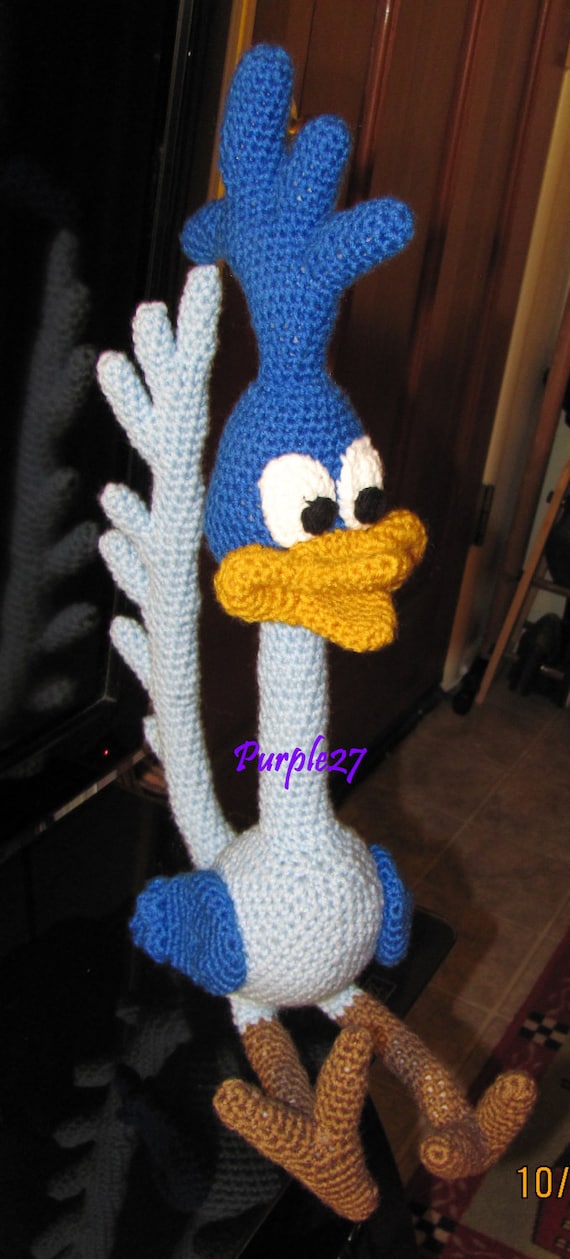 Crochet Roadrunner Pattern PDF Instant Download - Etsy