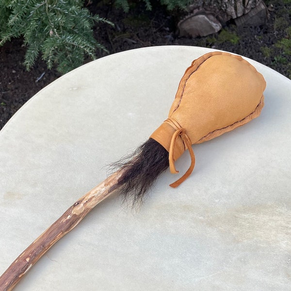 Buffalo Drum Stick, Drum Beater, Shamanic Drumstick, Ceremony Drum Stick, Hand drum drum stick