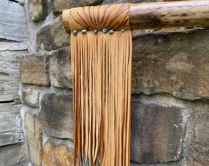 30 Rainstick, Sunflower Rainstick, Sound Healing, Turquoise Rainstick