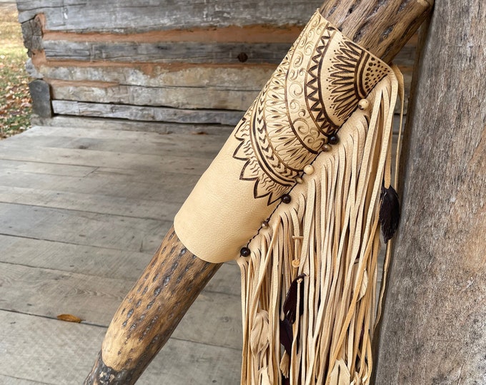 Sound Healing Rainstick, Mandala Rain Stick, Native American Styled