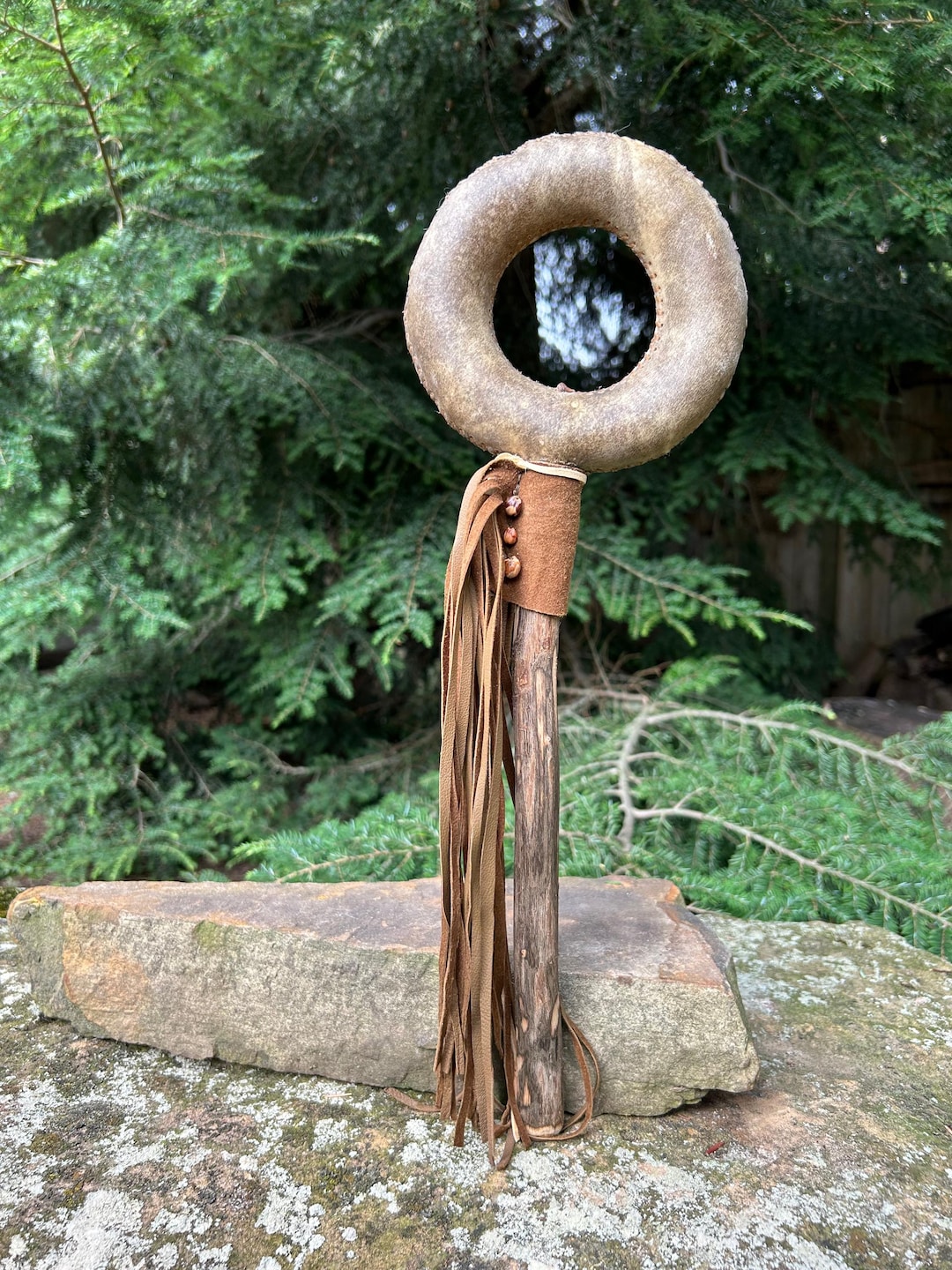 Ritual Rattle Shamanic Rattle, Ceremony Tool, Circle Rattle,ritual Rattle, Circle of ...