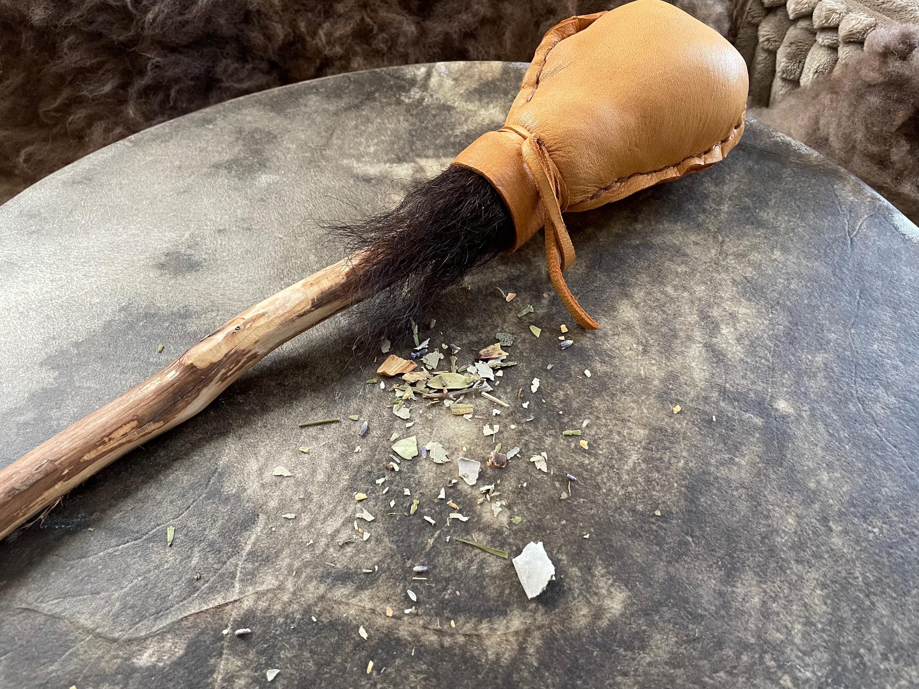 Bastone Per Grancassa Con Testa In Feltro Di Lana | Bastoncino Durevole Per Percussioni Con Manico Antiscivolo - Foto 3