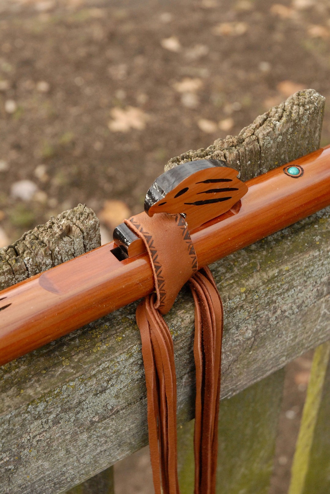 Flute Ties, Native American Flute, Native Flute Accessory, Whiskey With ...