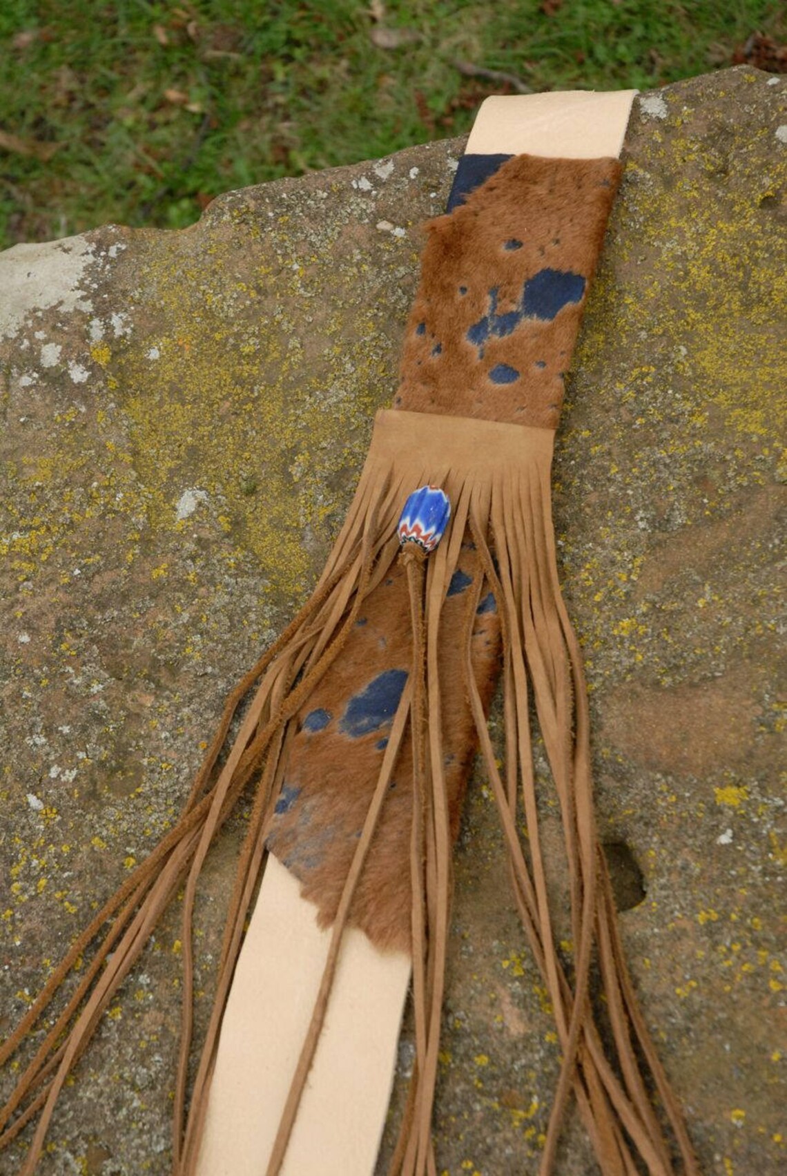 Custom Guitar Strap Leather Guitar Strap Fringed Guitar Etsy