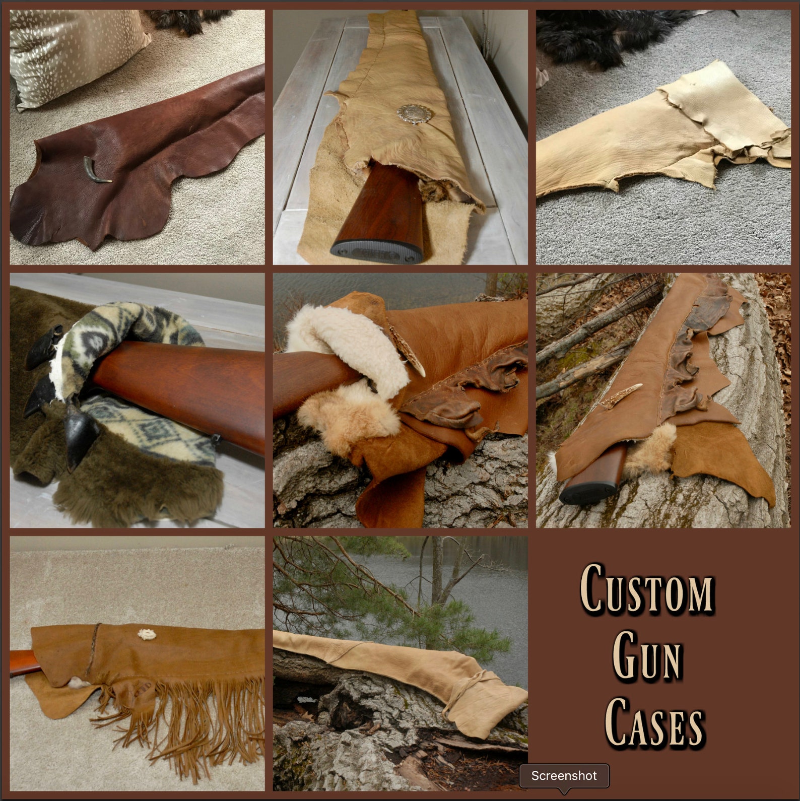 Custom Gun Cases Rifle Case Leather Gun Case Handmade Gun Etsy