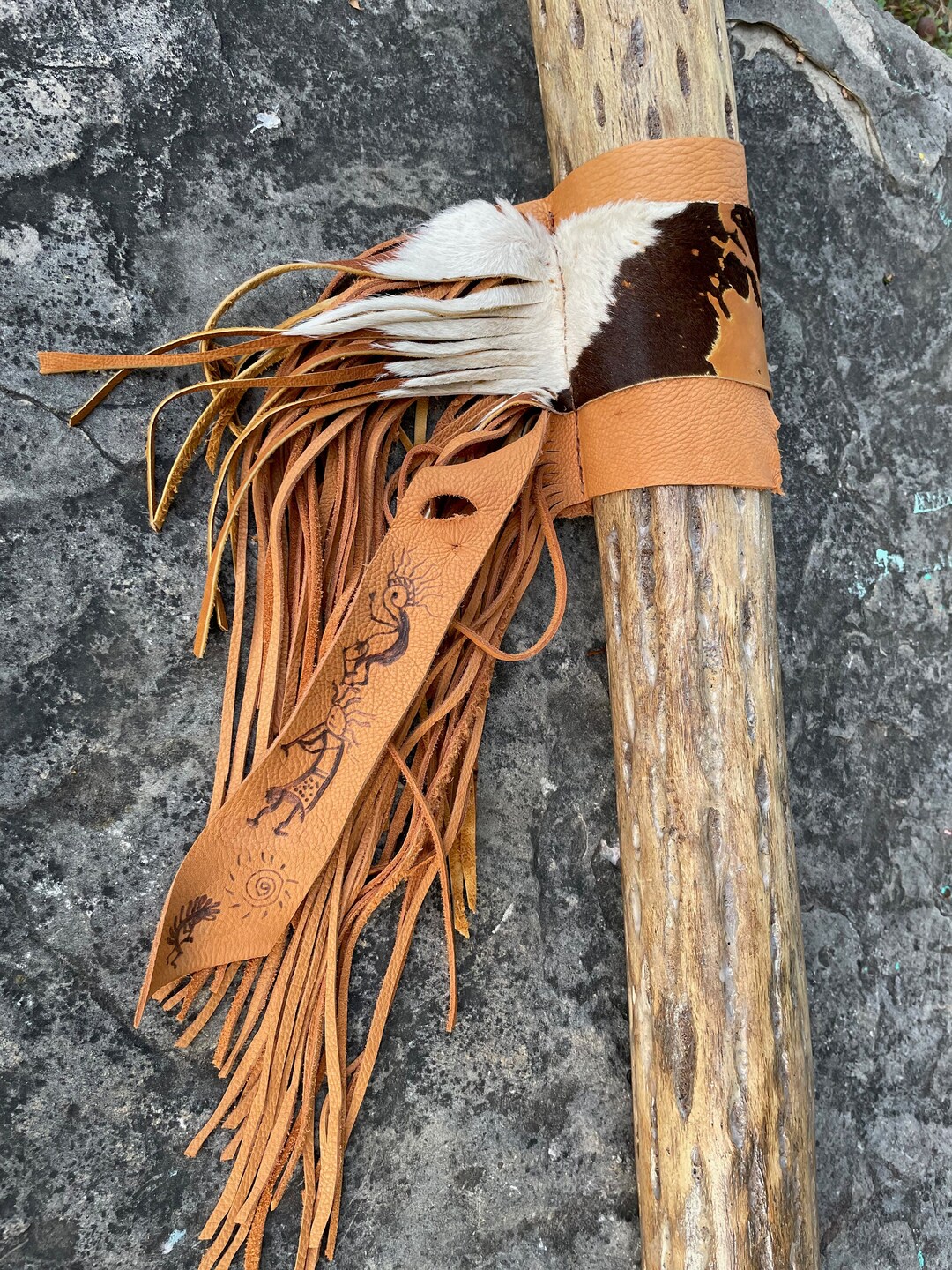 Sound Healing Rainstick, Kokopelli Rain Stick, Native American Styled