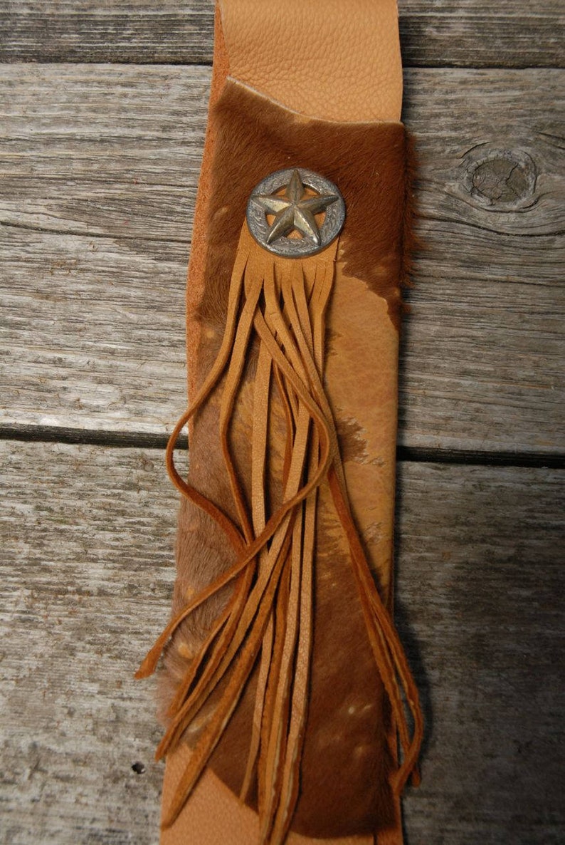 Western Guitar Strap Leather Guitar Strap Fringed Guitar Etsy