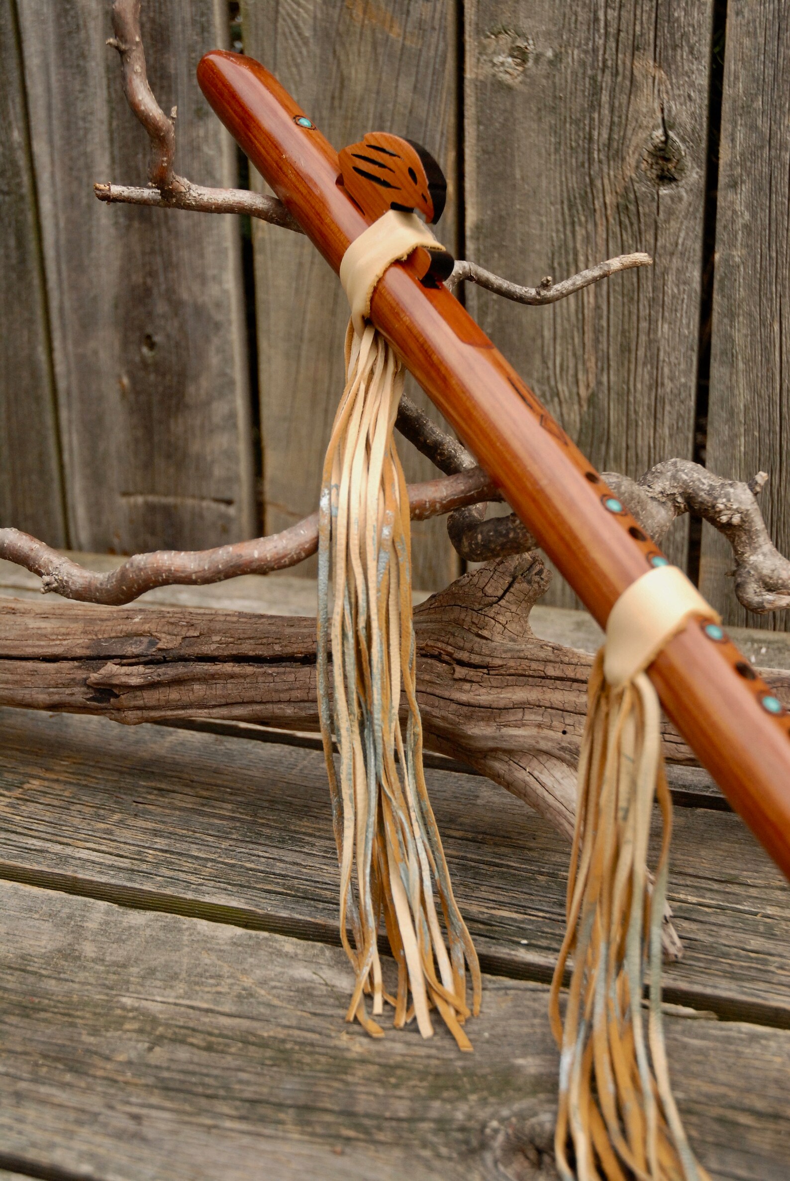 Flute ties Custom flute ties Native American flute Native Etsy