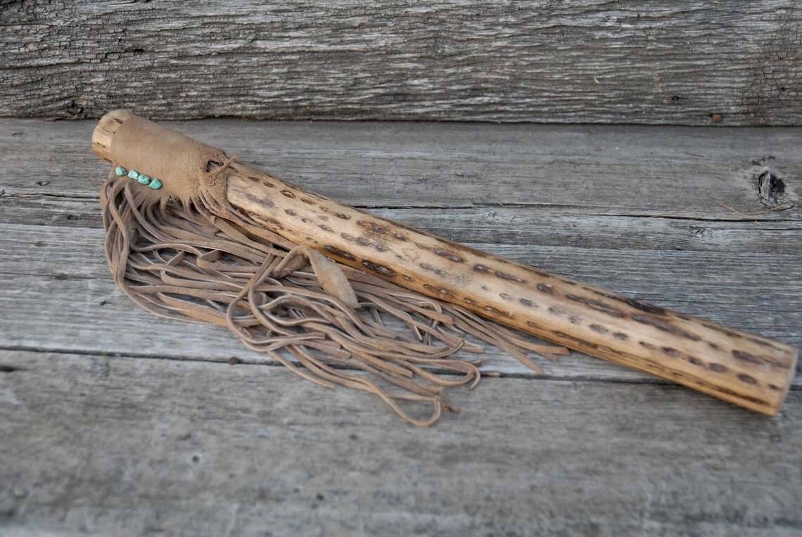 Rain Stick Tribal Rainstick 20 Rainstick turquoise Etsy