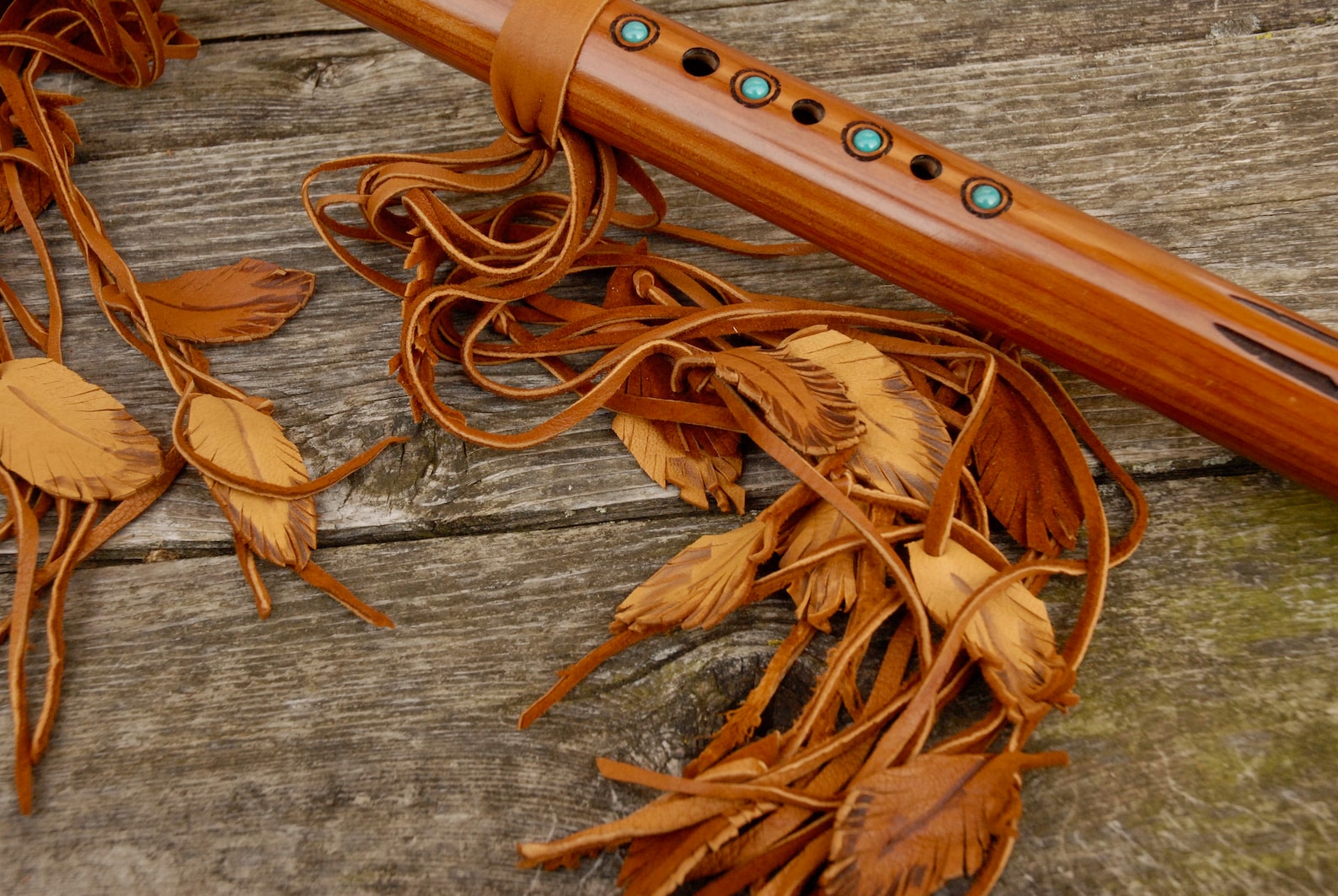 Flute Ties, Custom Flute Ties, Native American Flute, Native Flute ...
