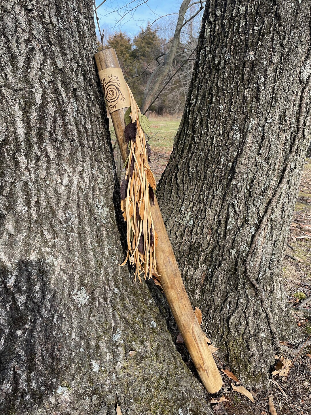 Sound Healing Rainstick, Earth Rain Stick, Native American Styled Rain Stick, Rain Stick, 40