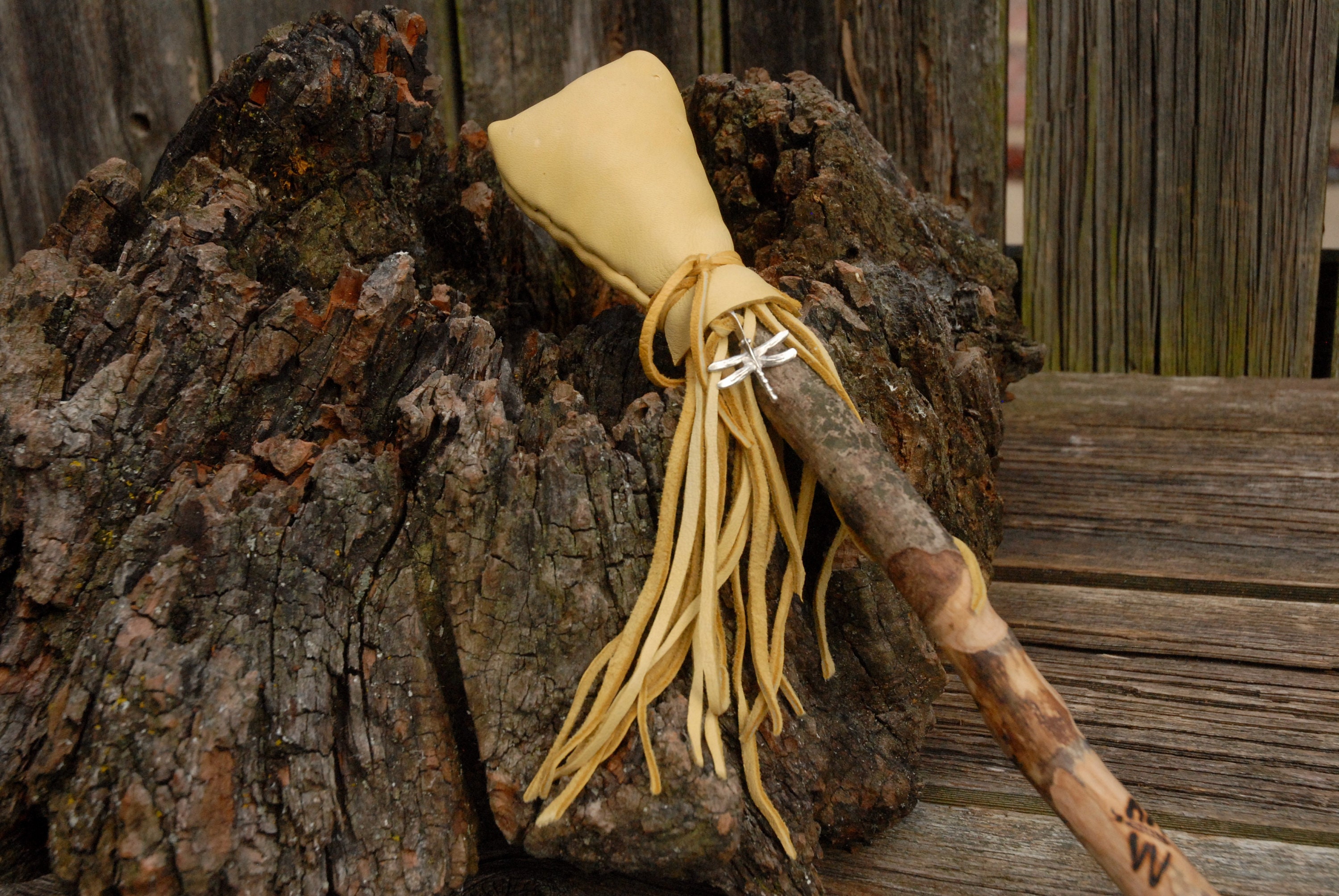 Dragonfly Drum Stick Drum Beater Drumstick Shamanic Drum Etsy