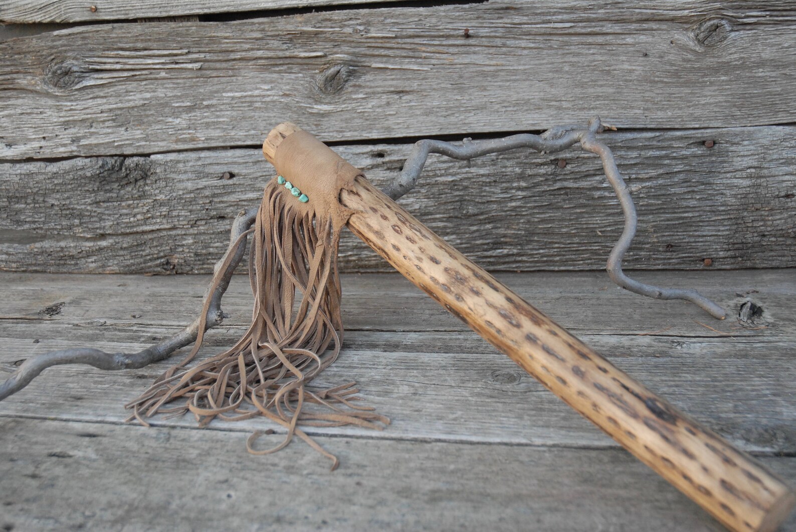 Rain Stick Tribal Rainstick 20 Rainstick turquoise Etsy