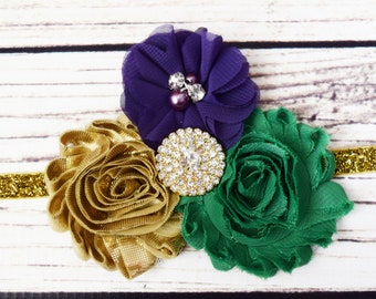 Mardi Gras Mambo Headband - Etsy UK display picture 1
