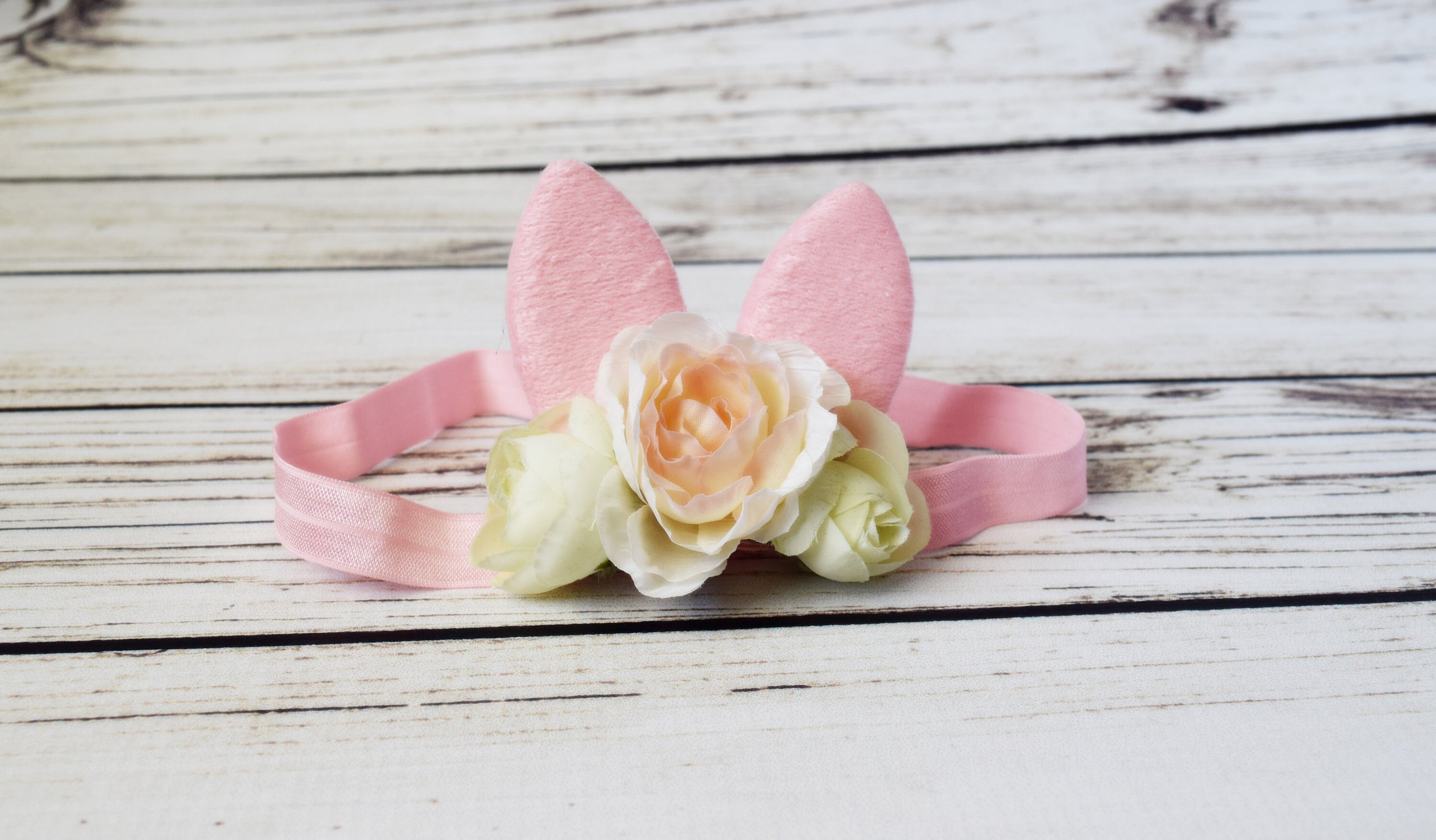 Bunny Ears Headband, Bunny Headband, Easter Baby Headband