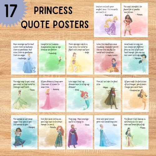 Princess Inspiration Disney Characters Inspirational Quotes