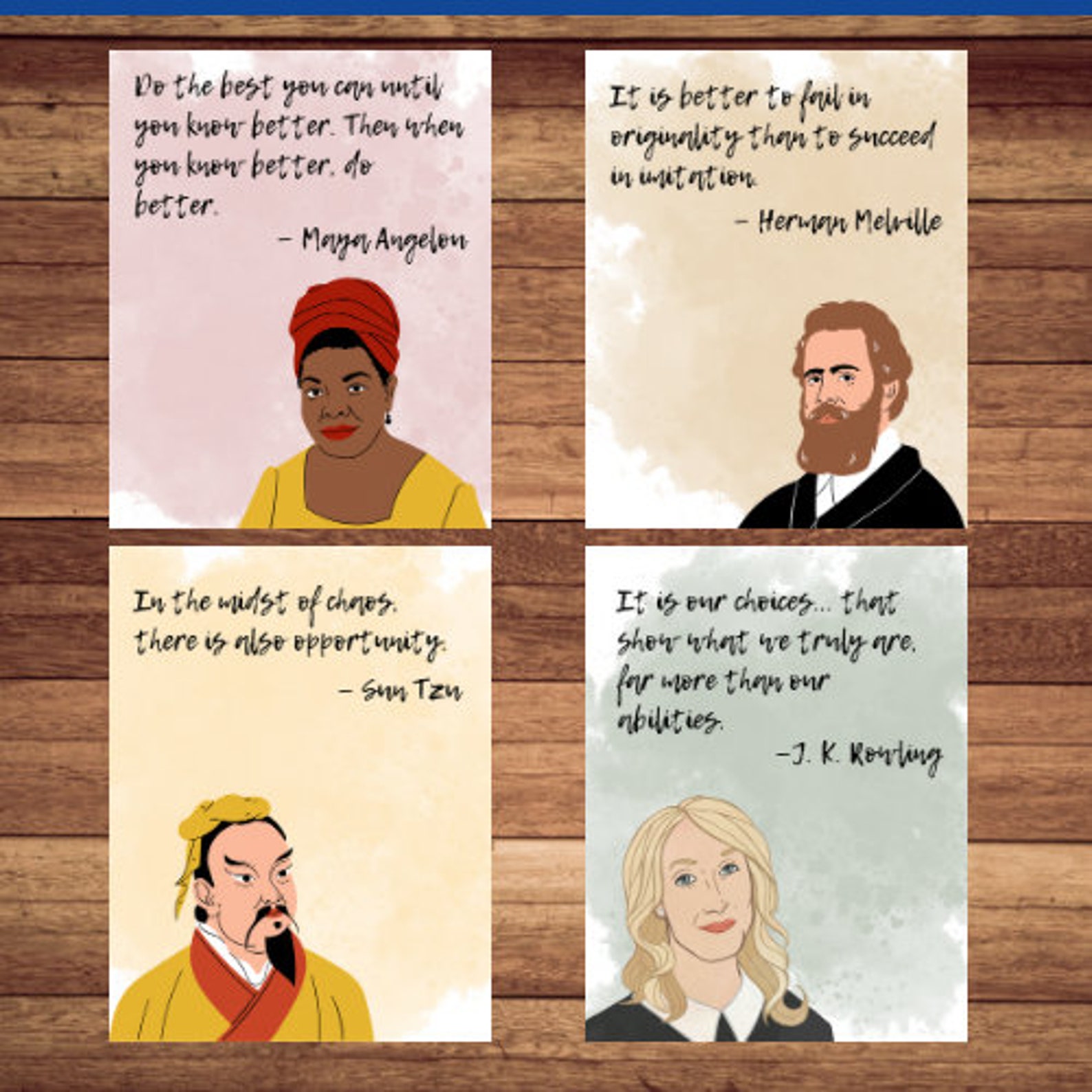 Digital Author Quotes - Classic Books - Famous Writers - Language Arts ...